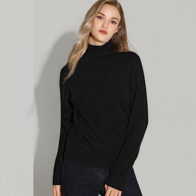 Ta Tu Merino Wolle Basic Rollkragenpullover