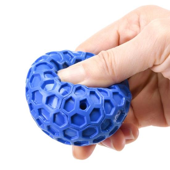 Tough Dog Chew Toy Indestructible Dog Chew Ball for Aggressive Chewers Interactive Squeaky Ball Toy for Large Medium Dogs