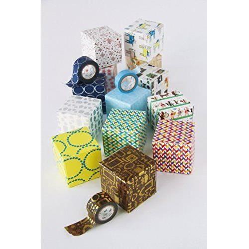 Ruban de Masque - MT Kamoi Kakoshi - KMMT-MKTEX8-H - Multicolore - 1000 x 1,5 cm - Papier Adhésif Végétal