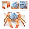 Simulation Animal Model Vivid Intelligence Development Solid Aquarium Miniature Crab Cognition Education Toy for Home