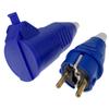 Rewireable EU Male Plug Detachable Socket Adapter 2024 Electric Power Connector