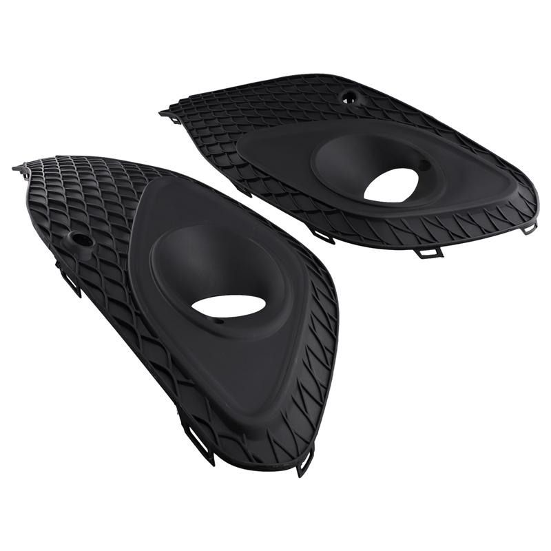 

M63K-Вентиляційна решітка переднього бампера Кришка протитуманної фари Для Mercedes Benz GLA W247 H247 2478851304 2478851404 чорний