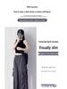 Women's French Windproof Wide-Leg Pants for Spring/Autumn: Casual, Loose, Petite Fit, Ideal for Mountaineering and Sports.