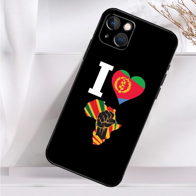 

Eritrea Flag Shockproof Case For iPhone 17 11 14 15 16 Pro Max Plus 12 13 Mini 16e 17 Air Phone Cover iPhone 17