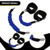 Elastic Leg Bands, Jump Training, Waist Belts, Ankle Resistance Ropes, Ideal for Basketball, Gym,