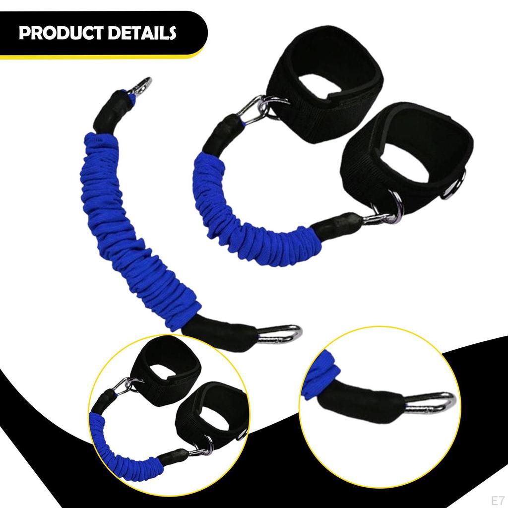 Elastic Leg Bands, Jump Training, Waist Belts, Ankle Resistance Ropes, Ideal for Basketball, Gym,