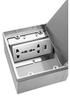 Stainless Steel Concealed Universal Floor Power Socket Box