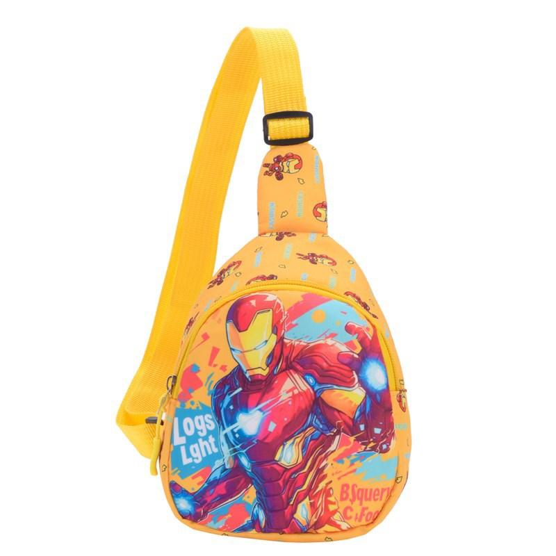 Children's Bag - Cartoon Pattern - Boy's Single Shoulder Crossbody Backpack - Fashionable and Lightweight Bag