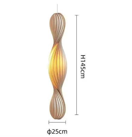 Wabi Sabi Tall Wood Floor Lamp Retro Japanese Grass Skirt Light Living Room Bedroom Designer Simple Sofa Corner Standing Lamp