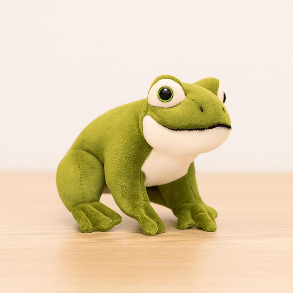 Cartoon Anime Mini Frog Plush Doll Collection Cartoon Frog Stuffed Toy  Christmas