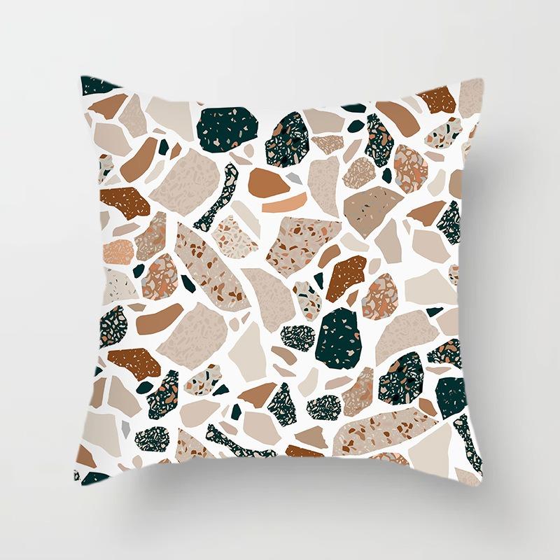 Спинка дивана, прикроватная тумбочка для спальни, подушка для сна с принтом розы, подушка для автомобиля, поддержка талии 40x40cm