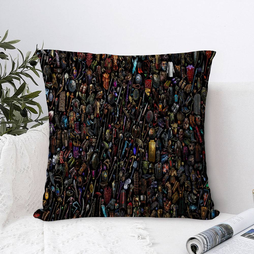 Path Of Exile Personalized Pillow Cover Kids Bedroom Wild Party Decor Pillowcase Kid Birthday Shower Gift