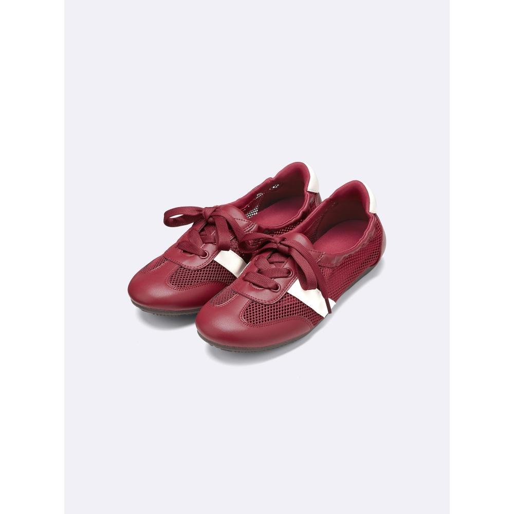 Gu By Uniqlo Mesh Gather Ballet Sneakers