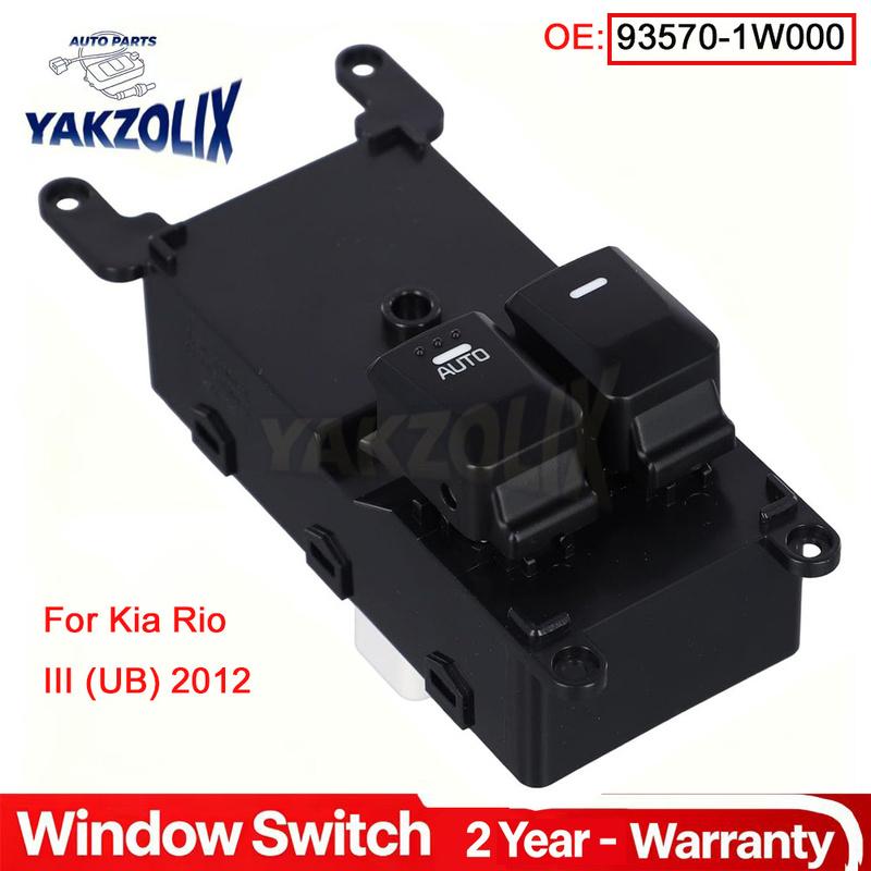 For Kia Rio III (UB) 2012 Electric Power Window Control Switch Glass Lifter Button 935701W000 Car Accessories 93570-1W000