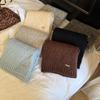 Morandi Color Wool Blend Scarf - Solid Color Series for Autumn/Winter