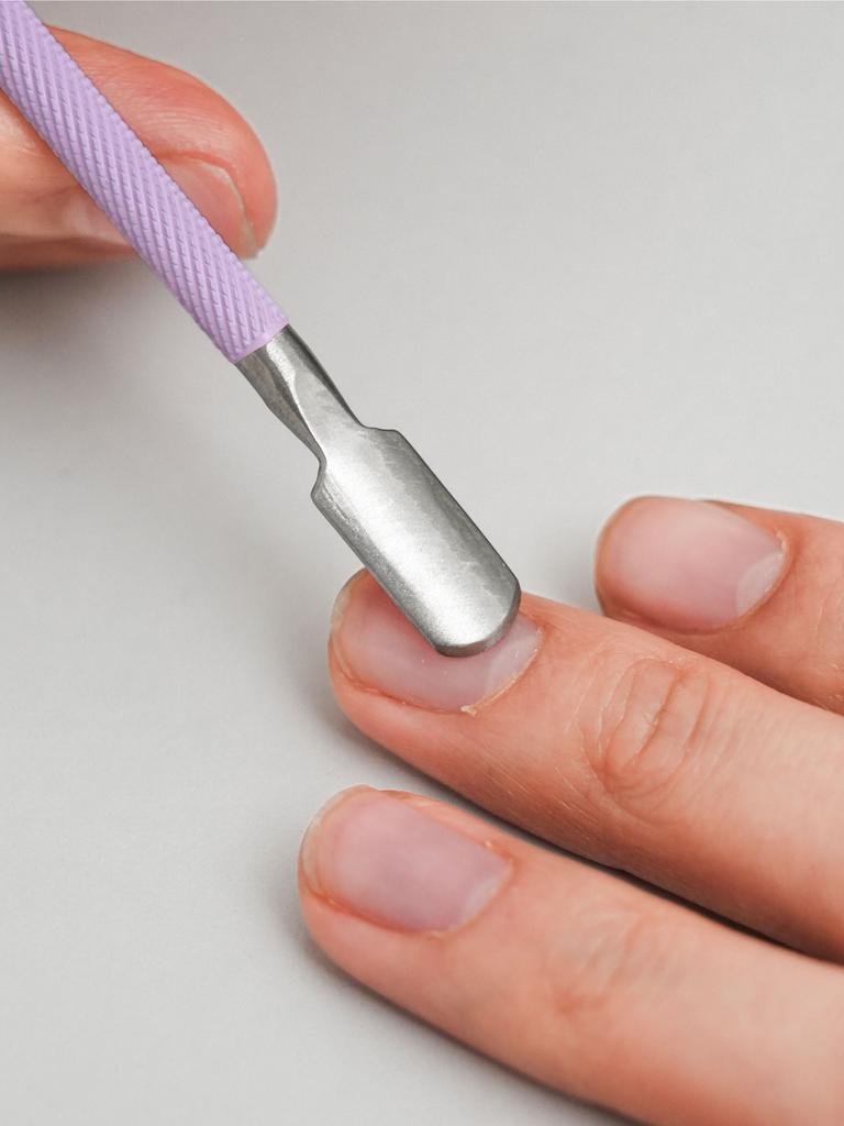 Dual-Ended Stainless Steel Nail Cuticle Pusher
