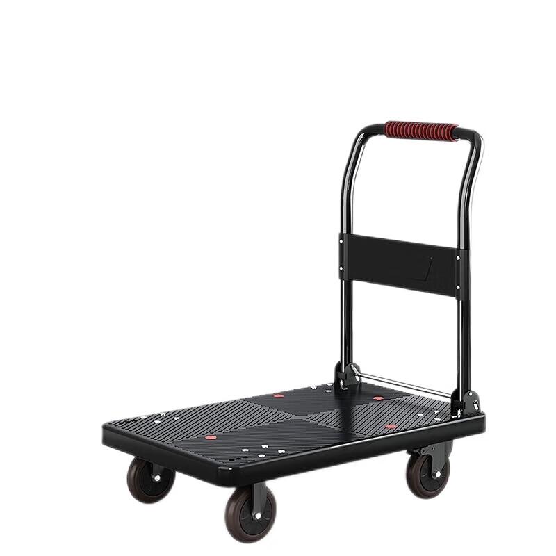 Heavy-Duty Portable Flatbed Hand Truck CN plug (adapter included)