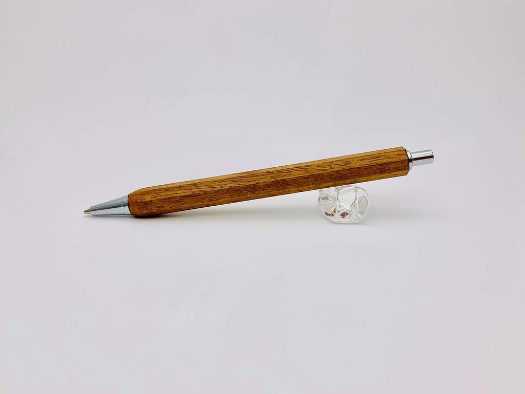 Octagonally Oen Mechanical Pencil Feng Made In Gift Medium-Thick [Ovangkol] Shui, Japan,