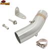 Slip On For Suzuki GSXS1000 GSXS1000F 2015 - 2021 Motorcycle Exhaust System Escape Moto Modified Link Pipe Connect 51mm Muffler