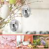Easter Egg Decorations 8 Pieces Holiday Decor Eggs Small Spring Ornaments for Photography Bookshelf Centerpiece Home Office