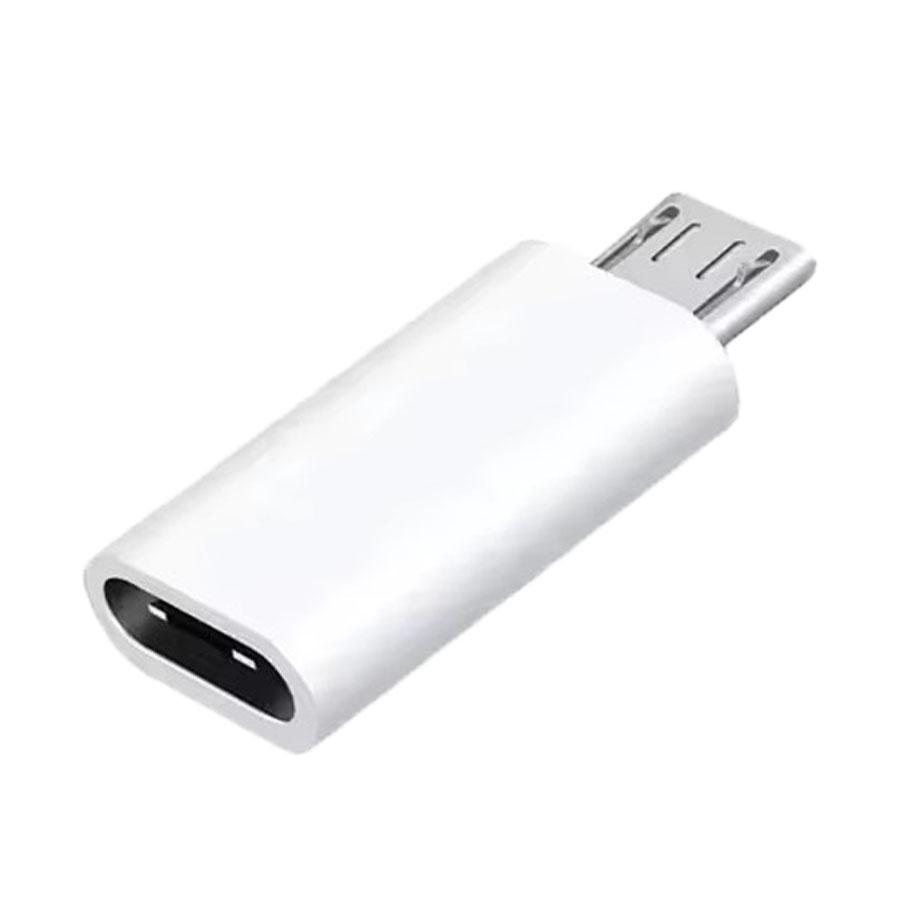 Mini Type C To Micro USB Android Charging Adapter Converter for Samsung Xiaomi Huawei Usbc To Microusb V8 Otg Sync Charger Jack
