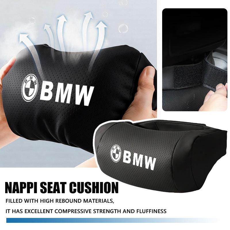 OPZA3 Car Neck Headrest Pillow Cushion Seat Head Support Neck Protector For BMW M 1 3 4 5 6 7 Series M3 M6 F01 F02E34 E36 E70 F10 X6