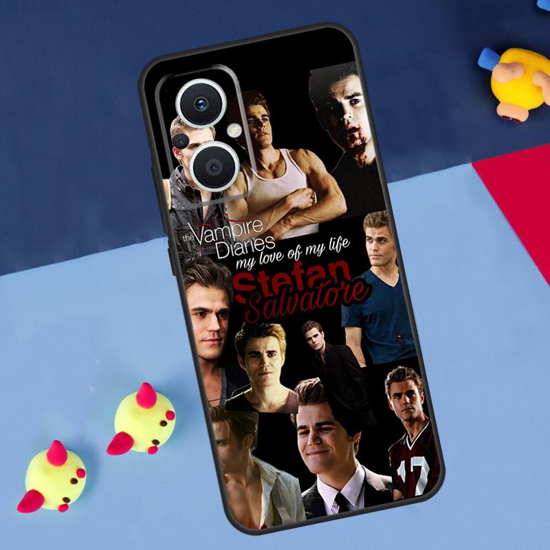 Stefan And Damon the Vampire Diaries For OPPO Reno 12F 13F 14F 11F 10 11 12 13 14 Pro 8T 7 8 Lite OPPO Find X9 X8 X6 X5 Pro Case