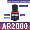 1 Pc AR2000 Air Compressor Pressure Regulator Reduction Valve Air Control Compressor Relief Regulator Regulating Valve