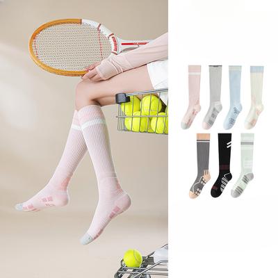 Damen Frühling und Herbst 10A Anti-Geruch Rutschfest Yoga Fitness Laufen Handtuch Unten Nahtlose Sport Wadenstrümpfe