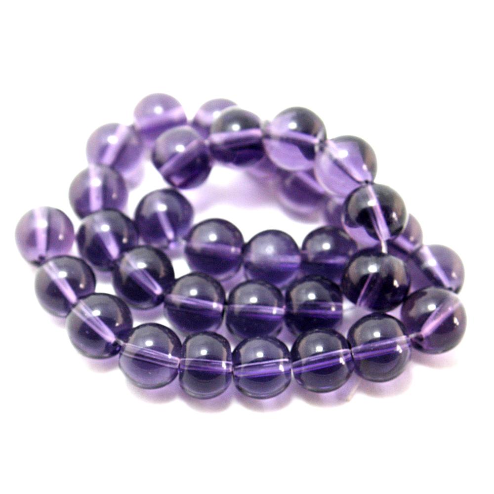 

29-75шт стеклянные круглые бусины для изготовления ювелирных изделий DIY браслет-ожерелье 10mm 33pcs