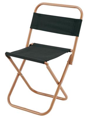Kakusei Freizeit Breite 27cm x Tiefe 27cm x Höhe Outdoor-Sport Kratzfest Pulverbeschichtet Stuhl, Tragbar, 44cm, Schwarz, Tag, Widerstandsfähig, Freizeit&Leben LL-06