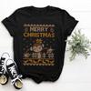 Monkey Ugly Christmas Jungle Gorilla Bananas T-shirt Tops Tee
