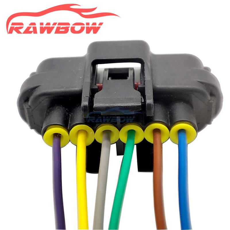 6 Pin 90980-11858 7283-1968-30 Auto Electric Throttle Restrictor Plug Accelerator Socket Connector For Toyota Mazda Mitsubishi