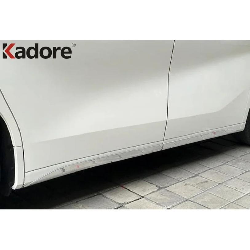 For Toyota Alphard Vellfire 2016 2017 2018 Chrome Car Side Door Body Trim Door Panel Streamer Molding Strip Accessoreis