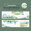 Beautiful Day Gold Foil Washi Tape: Mountain and Forest Scenery - 6 Styles Available