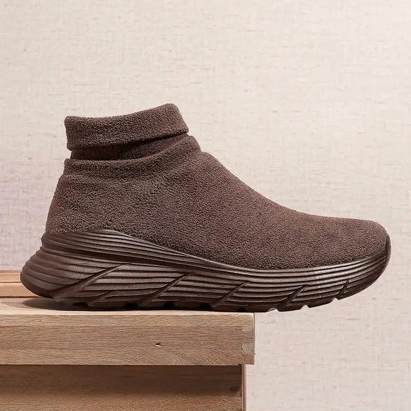 Snowshoe Snow Boot Sneakers For Men Running Ankle Sneakers Shoes Boots Men Sports Besket Global Brands Sneekers Cosplay