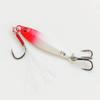 5Pcs 5 Size Luminous Fishing Lures Hooks 3D Eye Fishing Lures Kit  Beach Boat Fishing