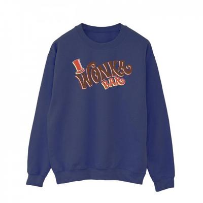 Willy Wonka Mens Bar logoga dressipluus