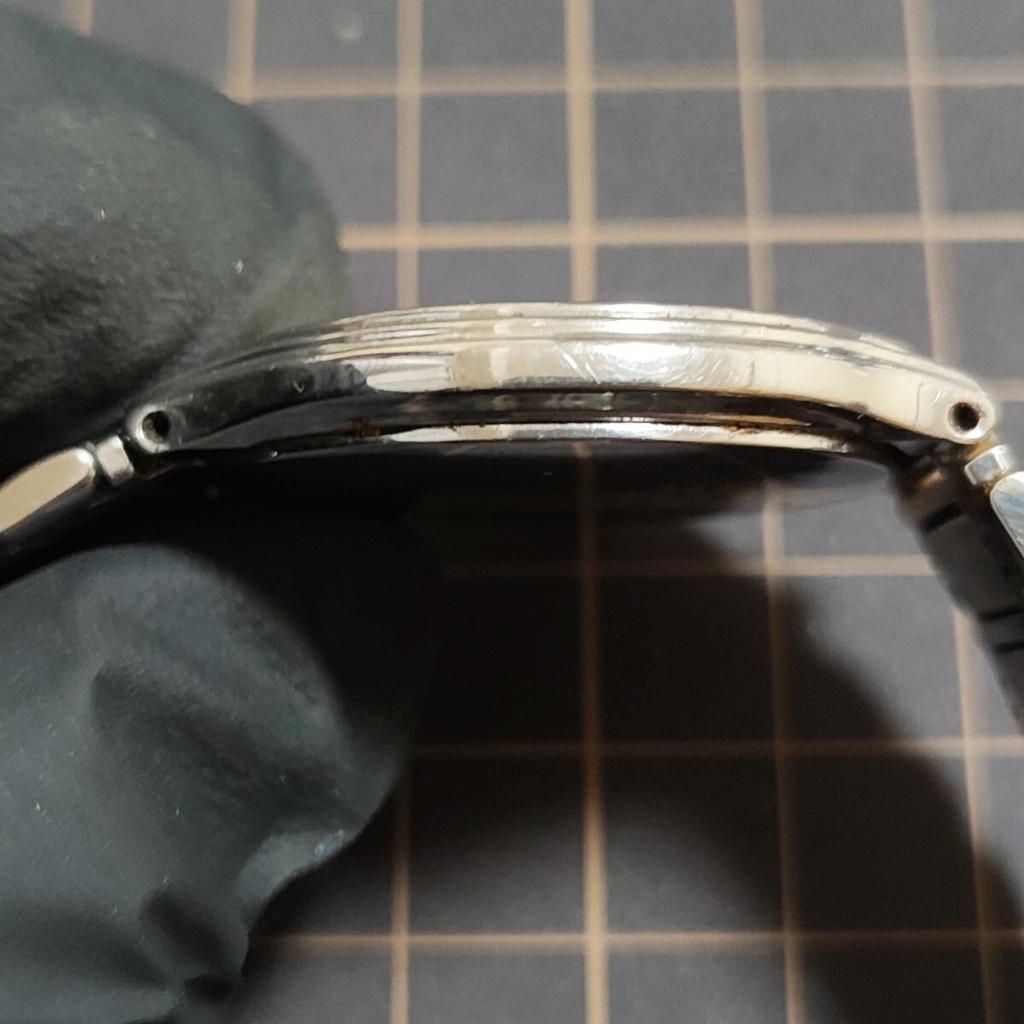 SEIKO DOLCE AGS Watch Vintage Silver Watch Management K26 [Working Condition] Men's 4M21-0B10