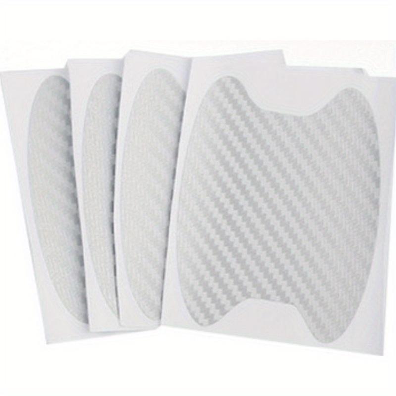 4Pcs Car Door Sticker: Protect Your Vehicle from Scratches & Damage with These Resistant Covers! 4Pcs серебряный