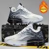 Cheap Winter 22 New Fleece Thickened Warm Cotton Shoes Sports Leisure Running To Increase the Height of Daddy Trendy Shoes