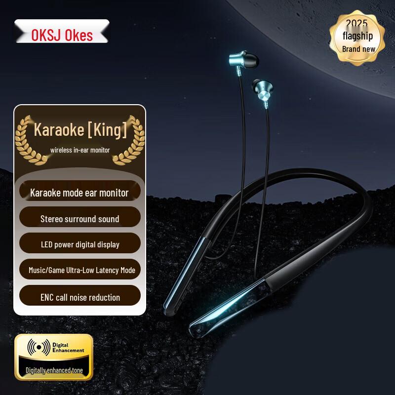 

OKSJ A18 Neckband Bluetooth Sports Earbuds
