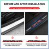 4 Pezzi Adesivi per Auto in Fibra di Carbonio Soglia Porta Auto Impermeabile per Nissan GTR C210 R30 GTS-R R33 R34 GT-R R35 Nismo Tiida Sylphy Teana T30 T32