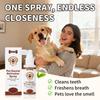 GJYC PET Beef Flavor Pet Oral Fresh Spray Cleanses Teeth Freshens Breath Removes Odors Dental Care For Dogs Cats