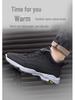 Men's Thick Velvet-Lined Winter Waterproof Leather Casual Shoes for Snow