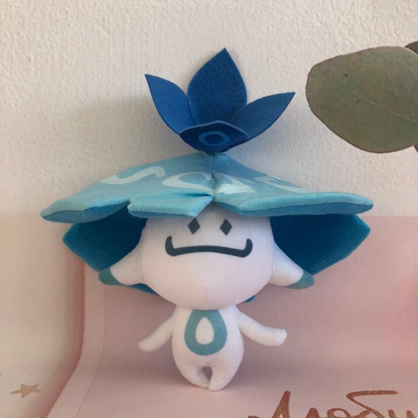 15CM Genshin Impact Sumeru Aranara Plyšová bavlněná panenka Kreslená plyšová panenka Mini klíčenka Batoh s přívěskem Dárky