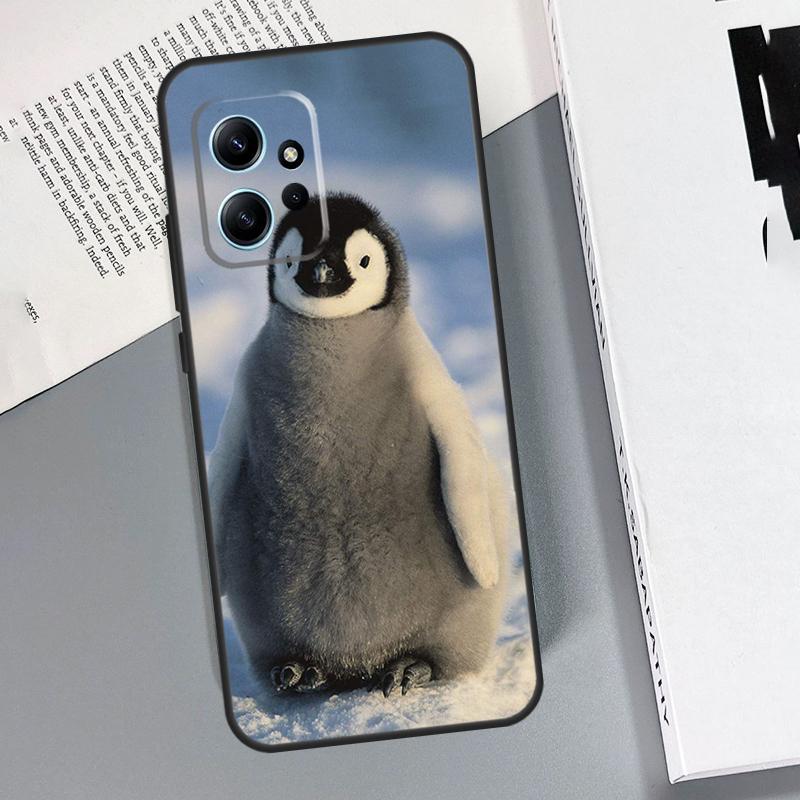 Penguin Snow Arctic Cute Animal Case For Xiaomi Redmi Note 13 11 10 12 14 15 Pro Plus Cover For Redmi 15 15C 14C 10C 13C 12C