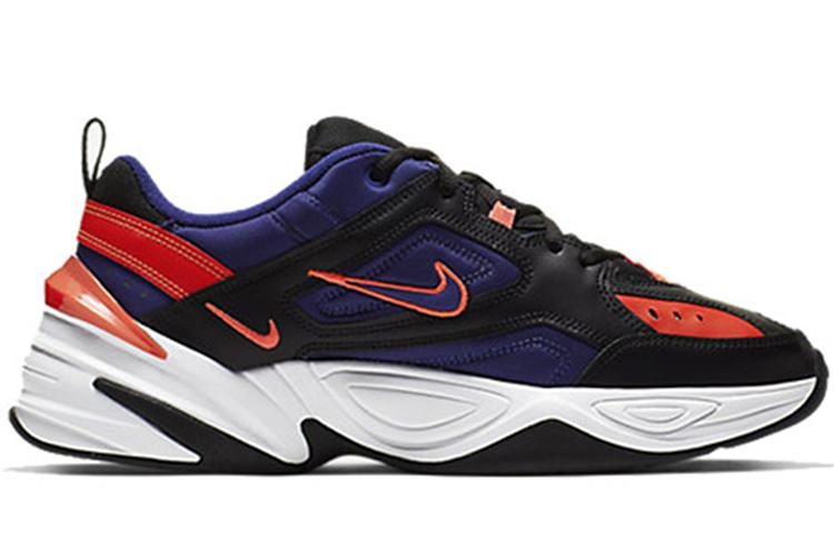 Nike M2K Tekno Black Deep Royal Blue Bright Crimson AV4789-006
