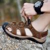 New Hollow-out Wading Shoes Men Sandals Hiking Shoes Summer Casual Beach Sandals Plus Size 38-48
