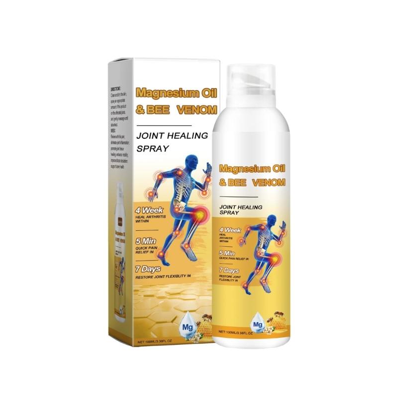 Magnesium Oil & Bees Venoms Joint Healing Sprays Joint Treatments Fast Absorption Bees Venoms Joint Soothing Sprays 1
